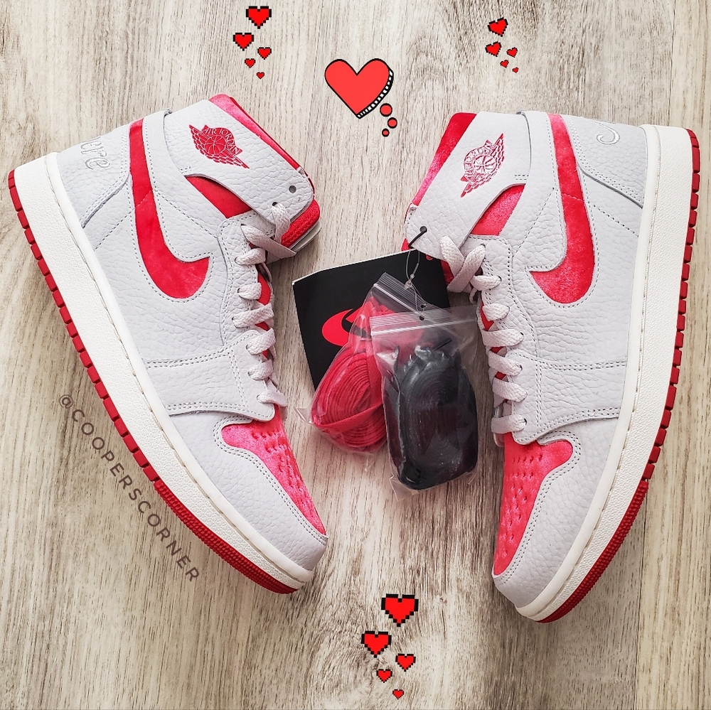 ❤️Nike Womens Air Jordan 1 Zoom CMFT Valentine’s Day❤️